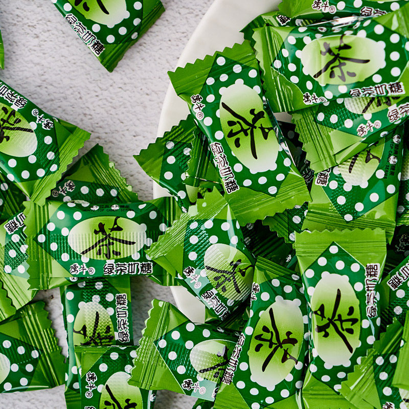 孺牛奶糖绿茶红茶鲜乳巧克力薄荷味8090怀旧糖果休闲零食招待喜糖