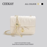 Ceekay, маленькая цепь, изысканная небольшая небольшая сумка, сумка через плечо, на цепочке