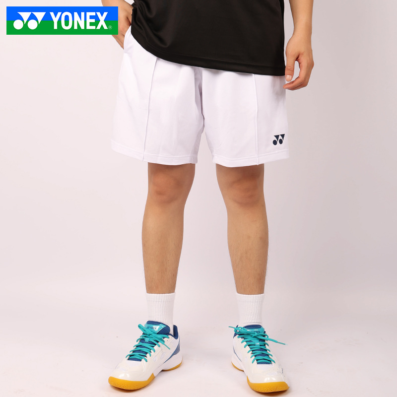 YONEX/尤尼克斯羽毛球服yy男款运动短裤15140CR男士下装运动短裤-图2