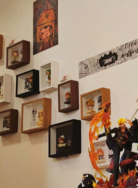 可挂墙小野盲盒diy相框