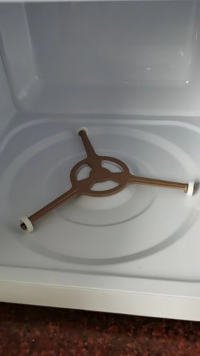 原装美的微波炉PM20A0/PM20A2玻璃转盘托盘加厚耐热防爆专用转盘 - 图0