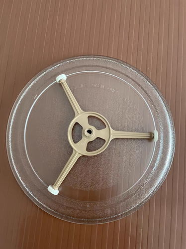 原装美的微波炉PM20A0/PM20A2玻璃转盘托盘加厚耐热防爆专用转盘 - 图2