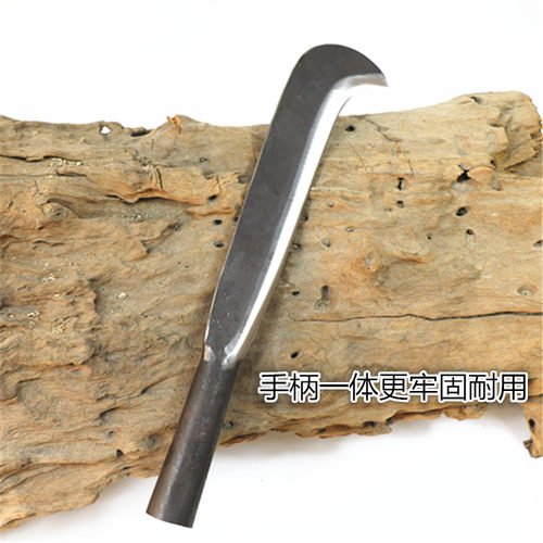 阳江纯手工锻打小柴刀户外农用园林修枝刀砍竹刀弹簧钢砍树刀镰刀 - 图2
