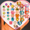 Princess Elsa cartoon ring 36 pieces box
