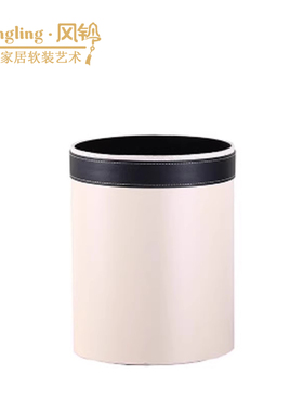 高档马鞍皮编织收纳篮筐家用卧室手提衣物脏衣篓衣服收纳筐