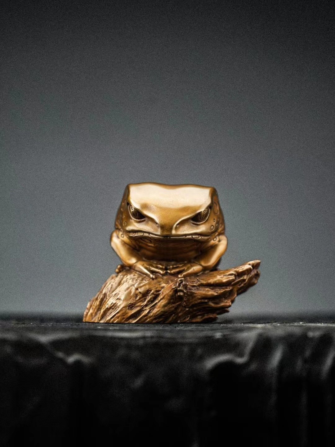 博物志原创出品 蛙星球系列巨人猴树蛙 茶宠手把件摆件潮玩蛙模型,淘宝优惠券,粉丝福利购,淘宝优惠卷