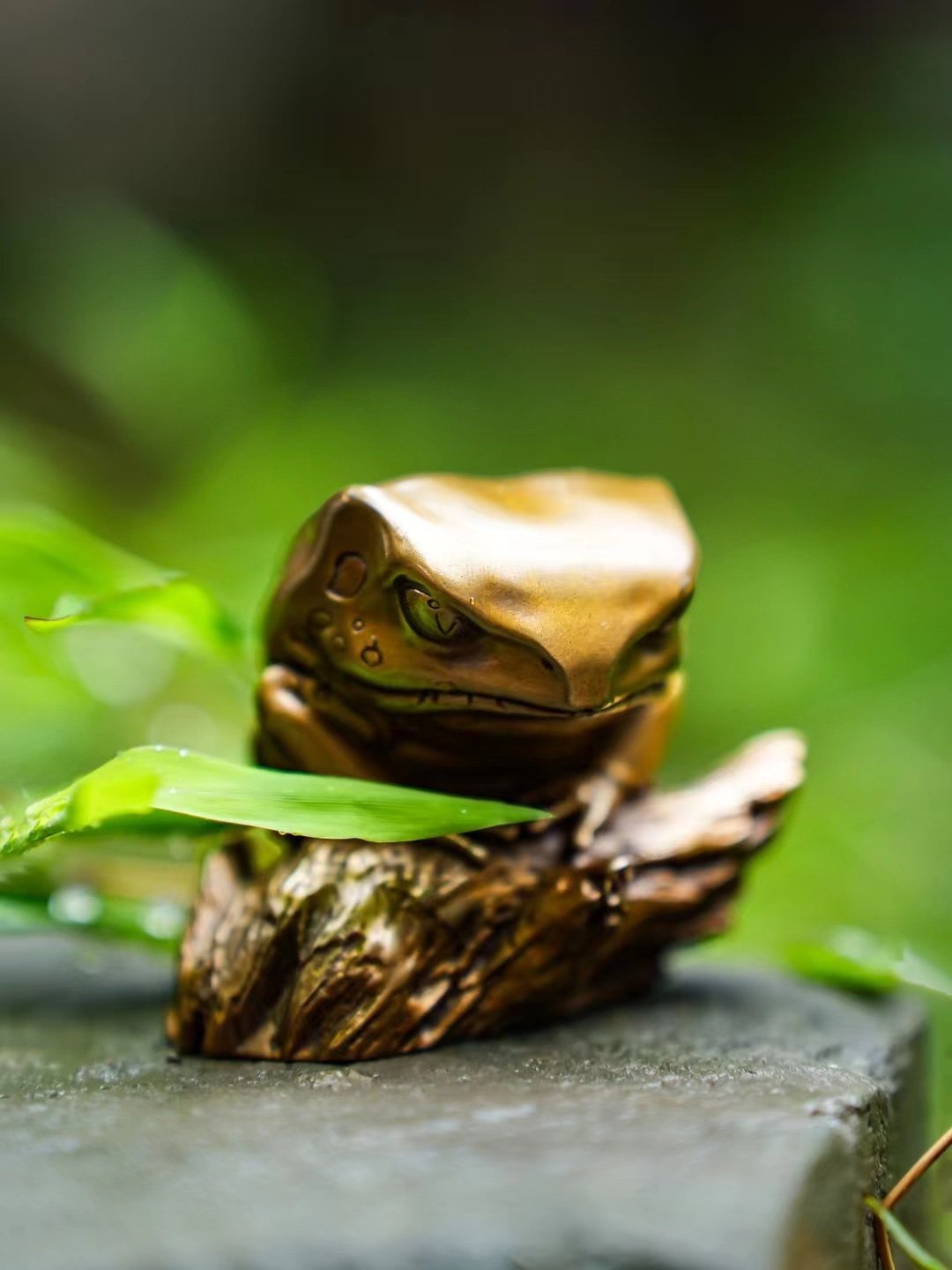 博物志原创出品 蛙星球系列巨人猴树蛙 茶宠手把件摆件潮玩蛙模型,淘宝优惠券,粉丝福利购,淘宝优惠卷