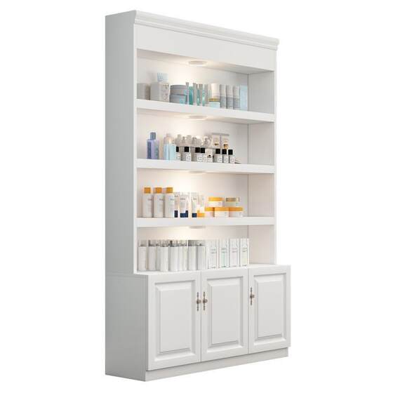 High-end skin care product display cabinet, cosmetics display cabinet, beauty salon display cabinet, simple and simple bookcase, product display cabinet