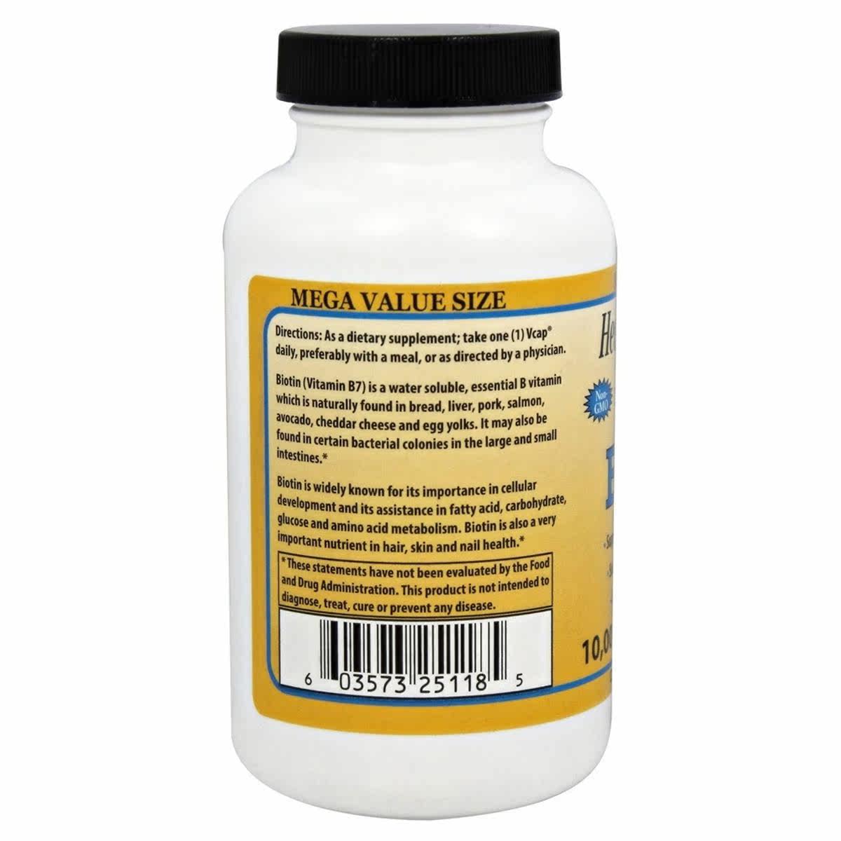 healthy origins-生物素素食胶囊 LuckyVitamin海外复合维生素/矿物质