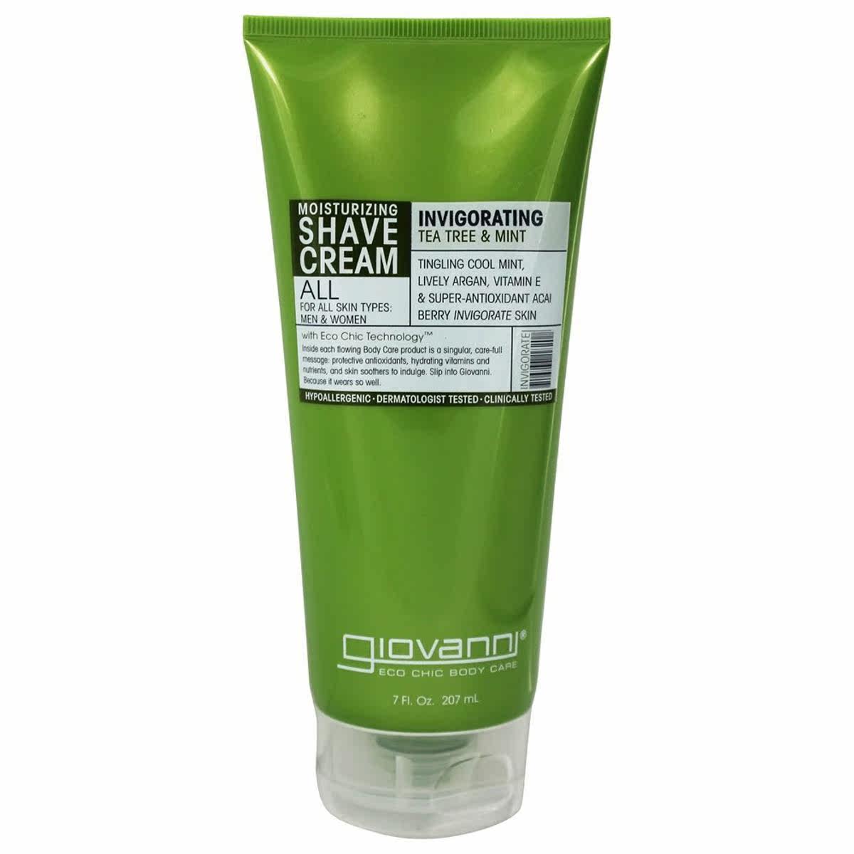 giovanni-保湿剃须膏补茶树&薄荷 LuckyVitamin海外其他膳食营养补充剂