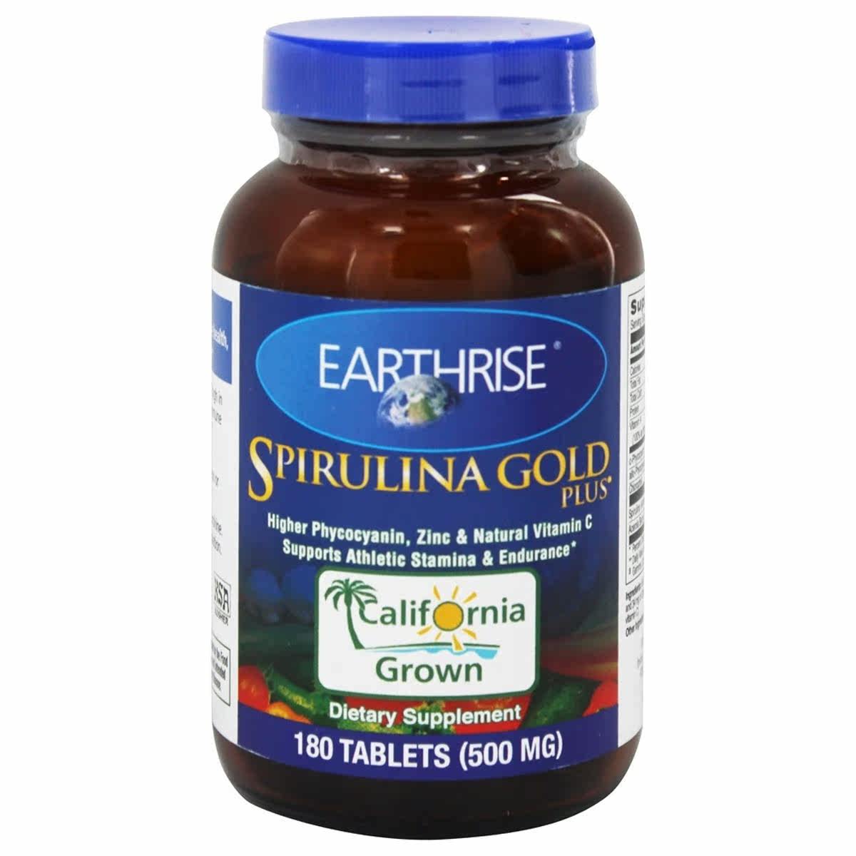 earthrise螺旋藻/黄金加强型胶囊 LuckyVitamin海外其他膳食营养补充剂
