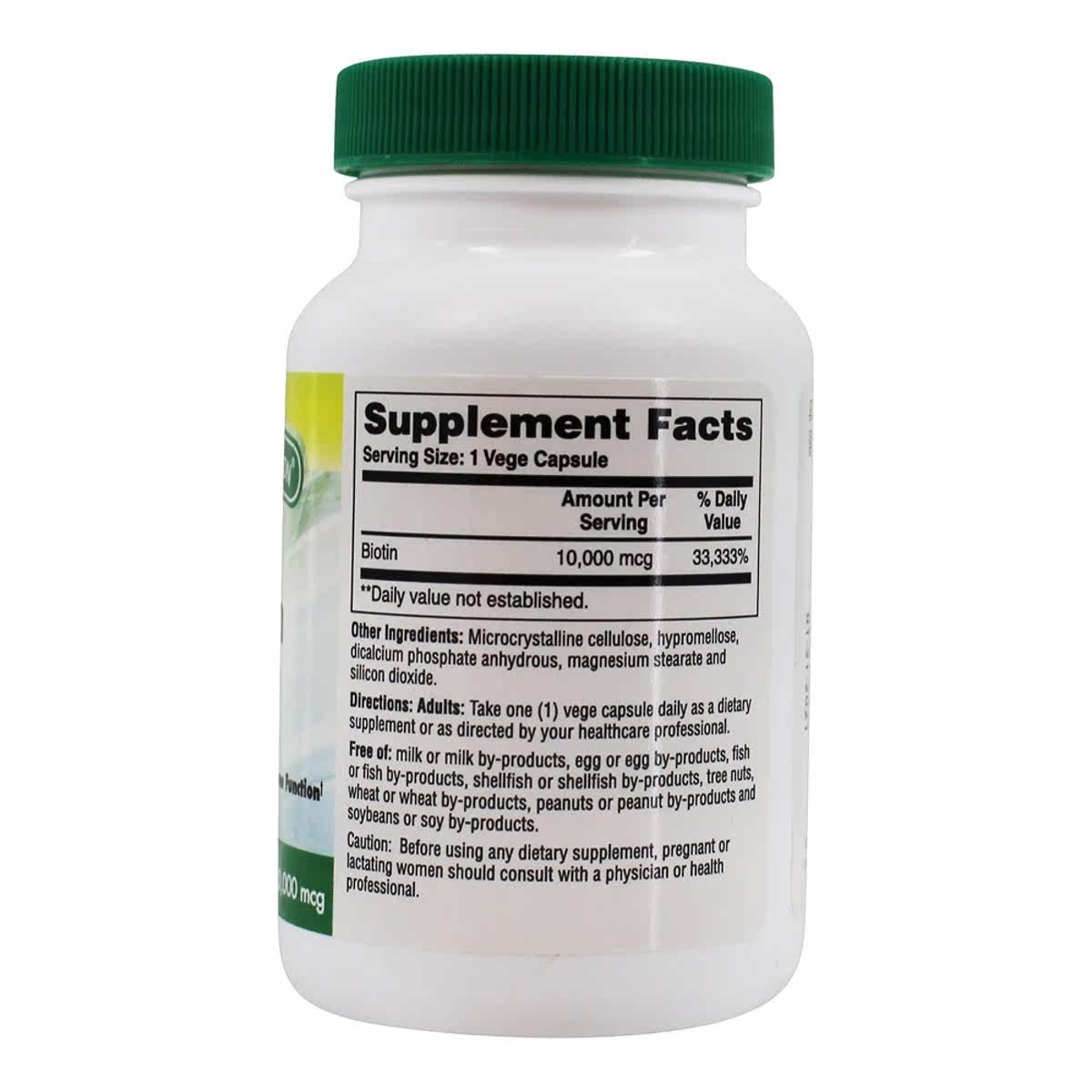 健康通过营养 10000 mcg。100生物素 LuckyVitamin海外其他膳食营养补充剂