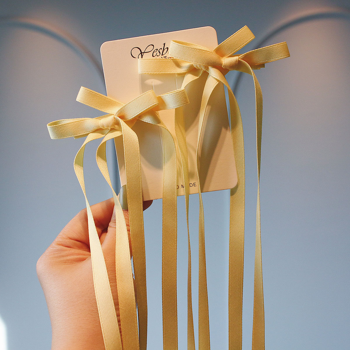 时尚芭蕾女孩蝴蝶结丝带发夹儿童长飘带双马尾编发对夹甜美头饰,淘宝优惠券,粉丝福利购,淘宝优惠卷