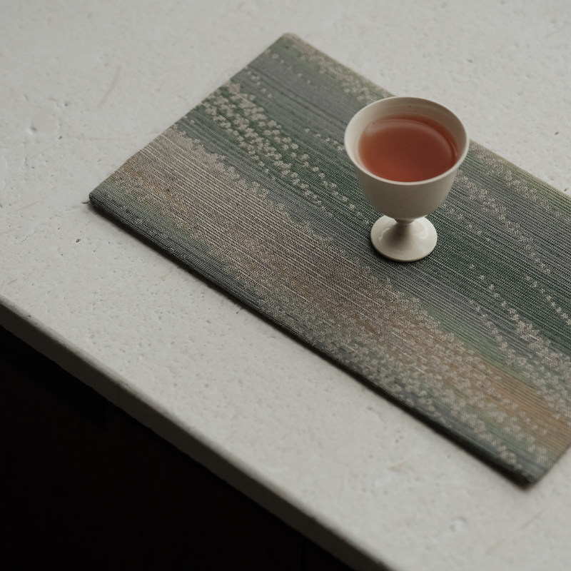 淡水間丨「织物」春光茶席 玄色壶垫 限量防烫防刮 保护垫隔热,淘宝优惠券,粉丝福利购,淘宝优惠卷
