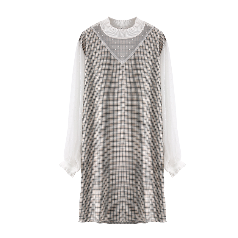 孕妇秋外出潮妈上班中长款连衣裙 幽悦连衣裙