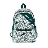 Сумка через плечо, зеленый школьный рюкзак, подходит для студента, для средней школы, в американском стиле