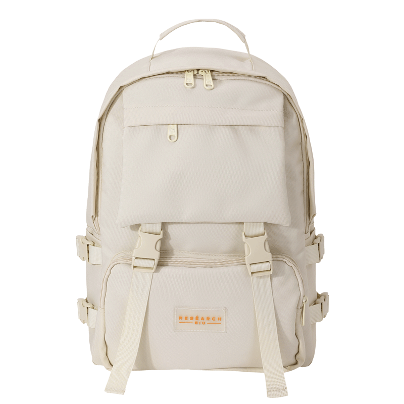 poy reg女大容量小众简约男电脑包 POY双肩背包