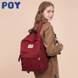 POY Ранец, сумка через плечо, бордовый рюкзак, подходит для студента