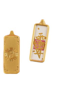 唐卡吊坠随身赵公明紫薇