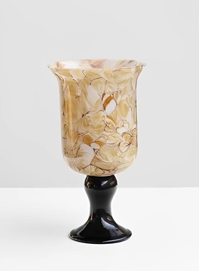 【八度空间】现代侘寂风样板间电视柜玄关挂画花器书柜首饰盒摆件