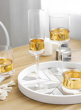 【八度空间】样板间餐厅酒柜展示饰品酒桶红酒洋酒雪茄盒组合摆件