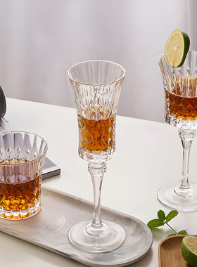 【八度空间】样板间酒柜橱柜摆件高脚红酒杯鸡尾酒杯洋酒马克杯