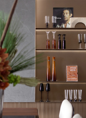 设计师原创样板间简约现代摆件