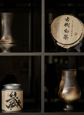 店铺橱窗美式风收纳皮箱装饰摆件