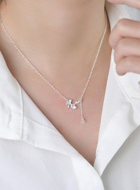 阿宝流苏原创足银设计感S999项链