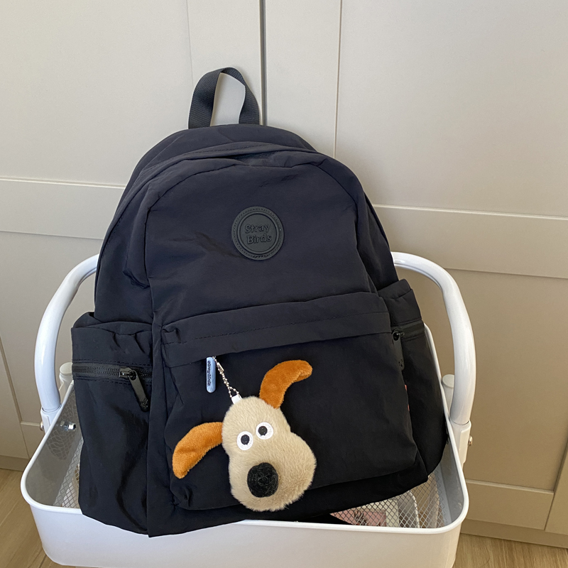 轻便双肩包女日系ins新款旅行健身防水电脑背包男高中大学生书包 - 图2