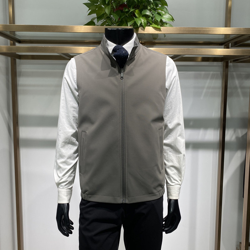 两面穿25年秋季新品男士马甲上衣商务休闲拉链背心外套领佐诺依,淘宝优惠券,粉丝福利购,淘宝优惠卷