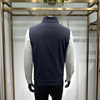 Four-way stretch fabric men's vest top