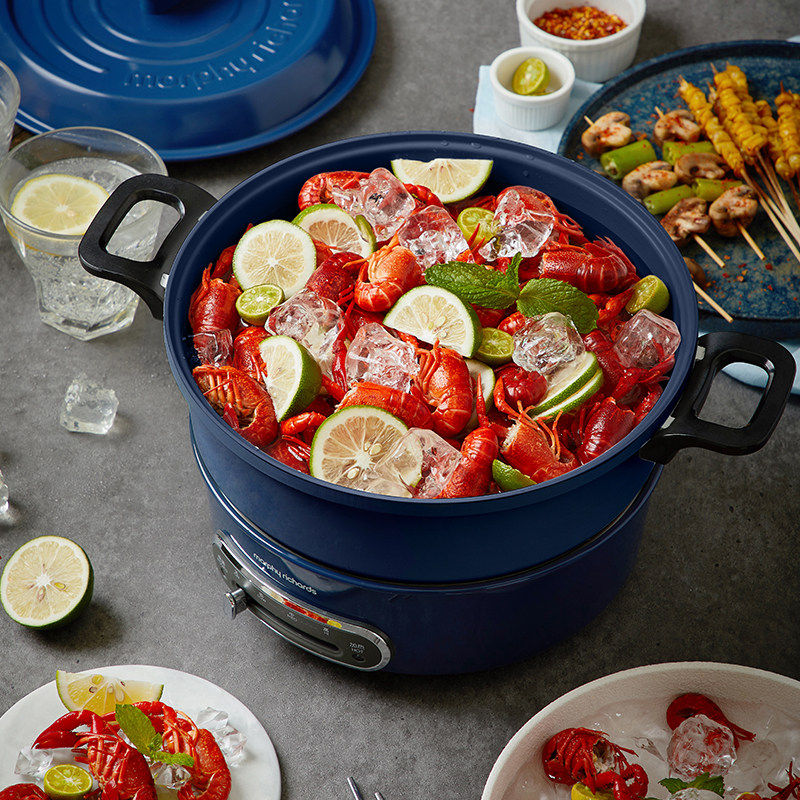 摩飞电热火锅家用分体式鸳鸯火锅涮厨房电器电煮锅多功能锅轻煮锅,淘宝优惠券,粉丝福利购,淘宝优惠卷