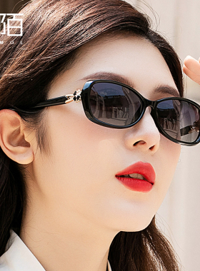 女小开车专用墨镜偏光小框型