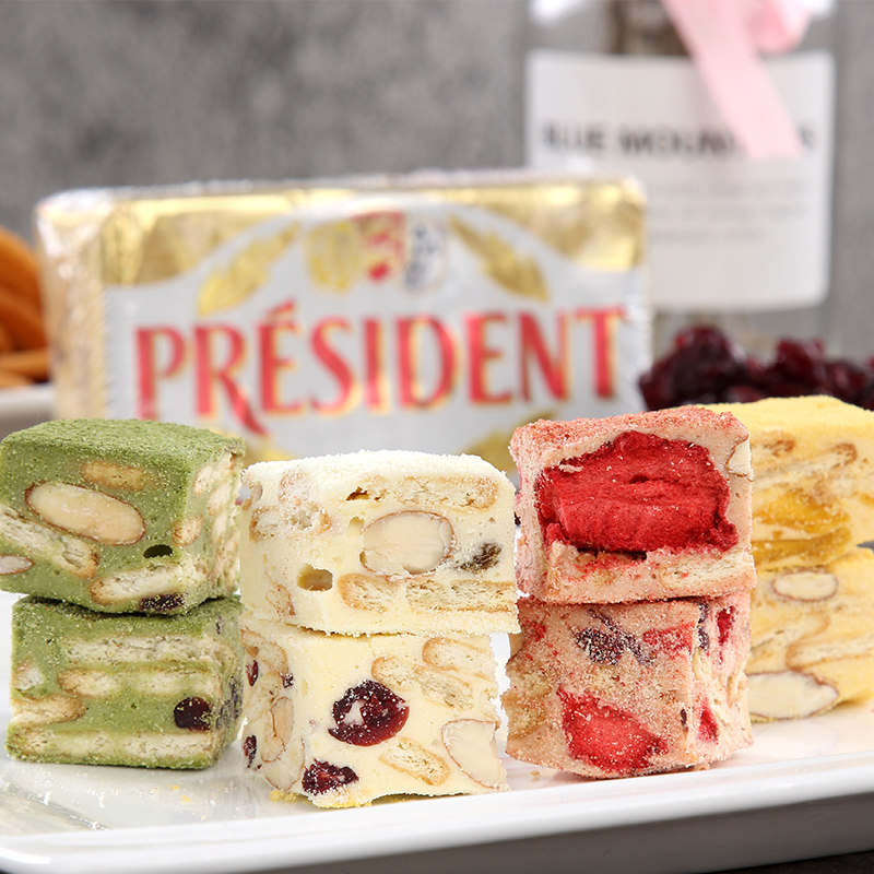 雪花酥手工自制网红礼盒牛轧糖坚果饼干包餐传统特产糕点心零食品