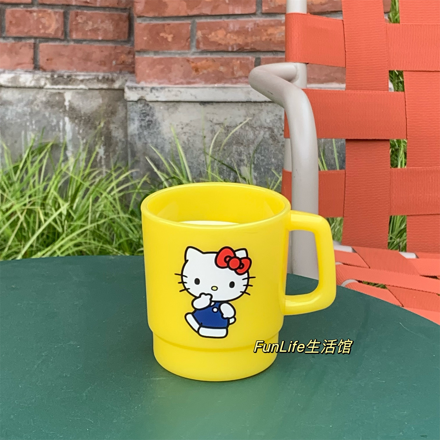 FunLife生活馆 日本进口卡通hellokitty马克杯水杯漱口杯牛奶杯,淘宝优惠券,粉丝福利购,淘宝优惠卷