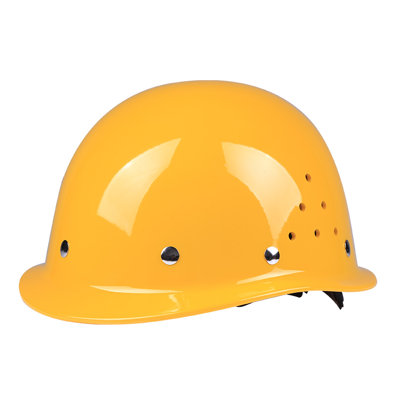 。玻璃钢安全帽钢钉款工地男施工建筑工程领导电工劳保透气加厚头 - 图3