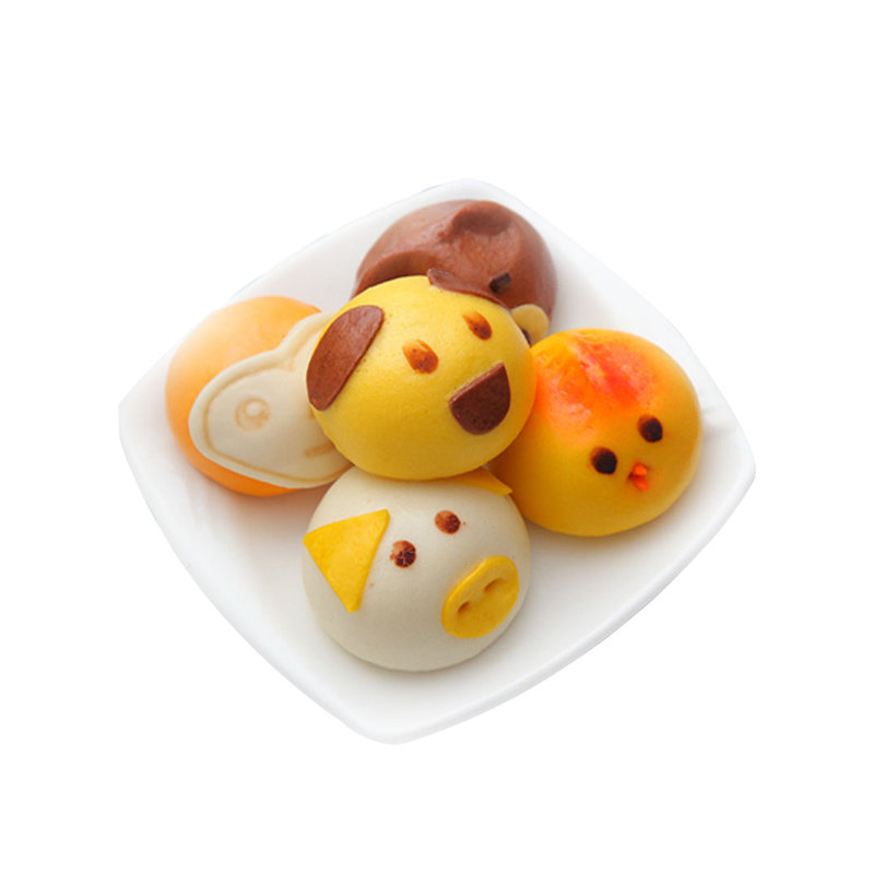 千味央厨卡通包子儿童早餐半成品猪猪奶黄豆沙包速食动物造型组合,淘宝优惠券,粉丝福利购,淘宝优惠卷