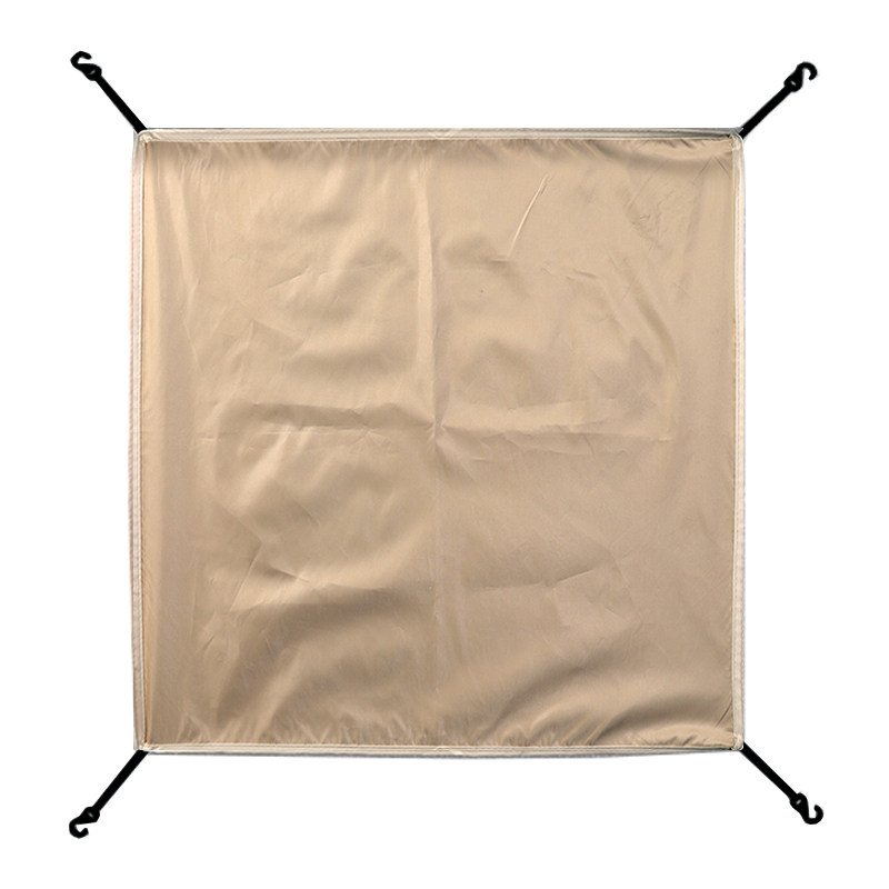 帐篷防雨遮阳顶布顶盖配件户外帐篷顶部防晒外罩布黑胶银胶3X3米,淘宝优惠券,粉丝福利购,淘宝优惠卷