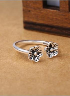 青梅竹马活口简约大方风情侣戒指