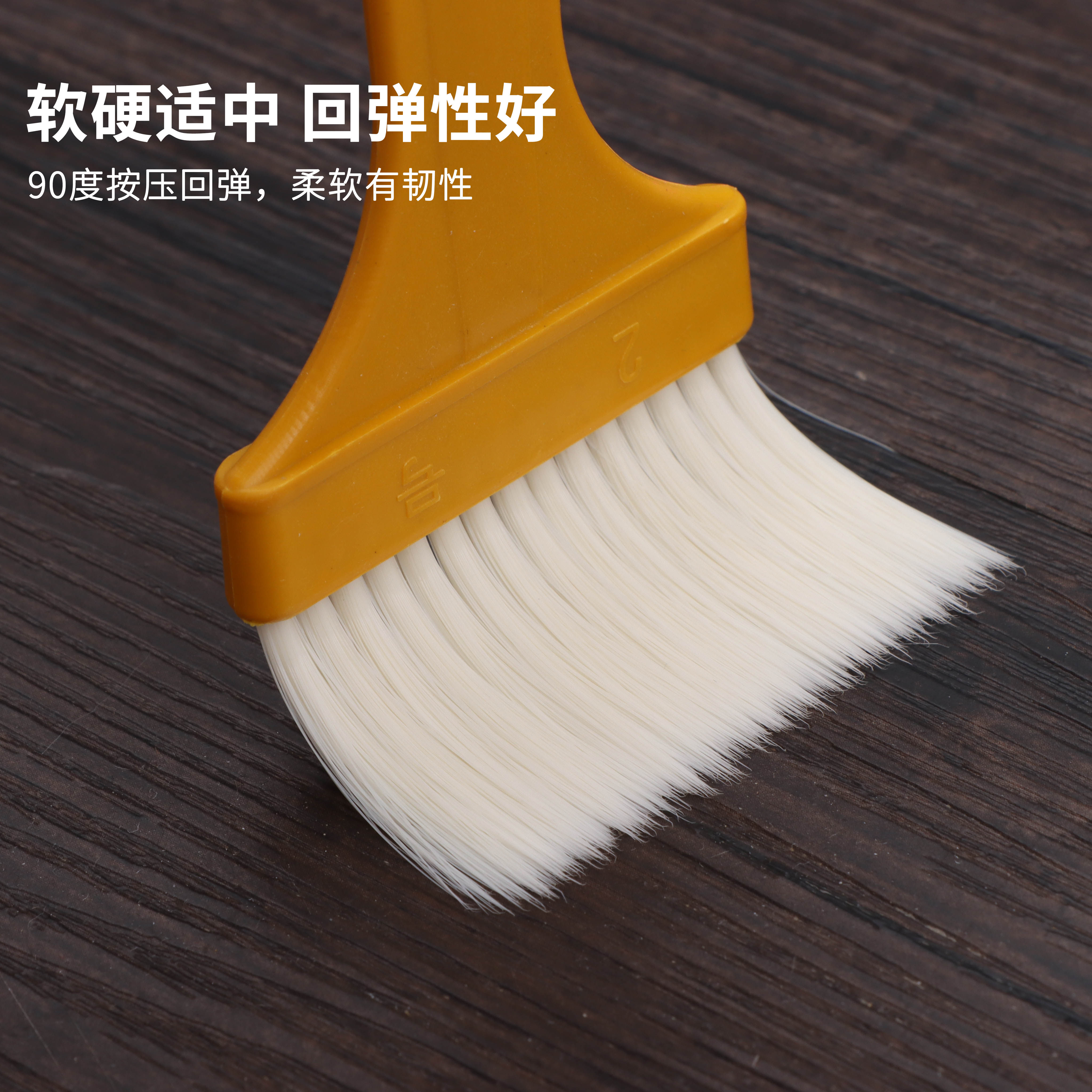 油刷烧烤毛刷厨房烙饼家用油刷子烘培炸串不掉毛油刷酱小刷子薄柄_虎窝淘