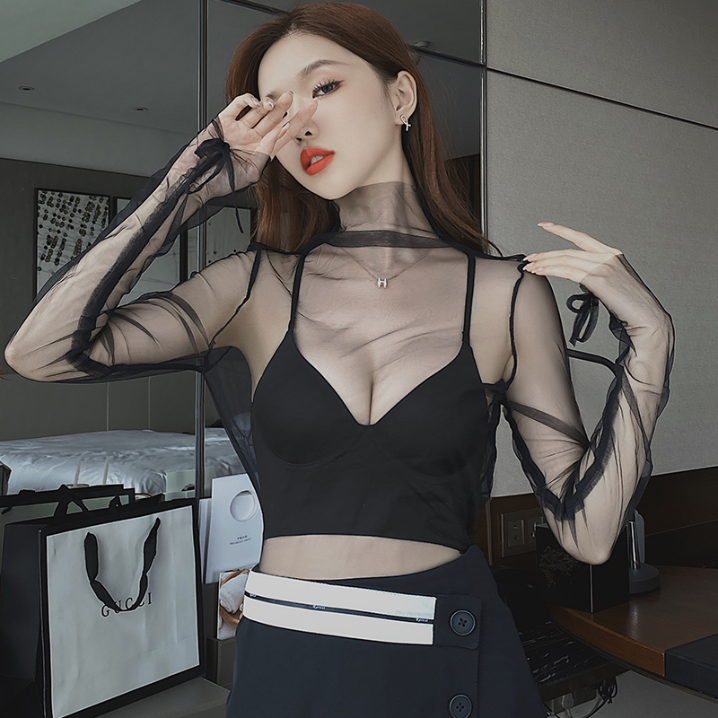 透色内衣旗舰店大U型形美背内衣女夏薄款大胸显小背心文胸网红爆款露背文胸2