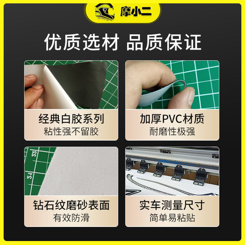 摩小二适用凯越800X油箱贴改装装甲贴保护贴贴花防剐蹭防水贴纸 - 图2