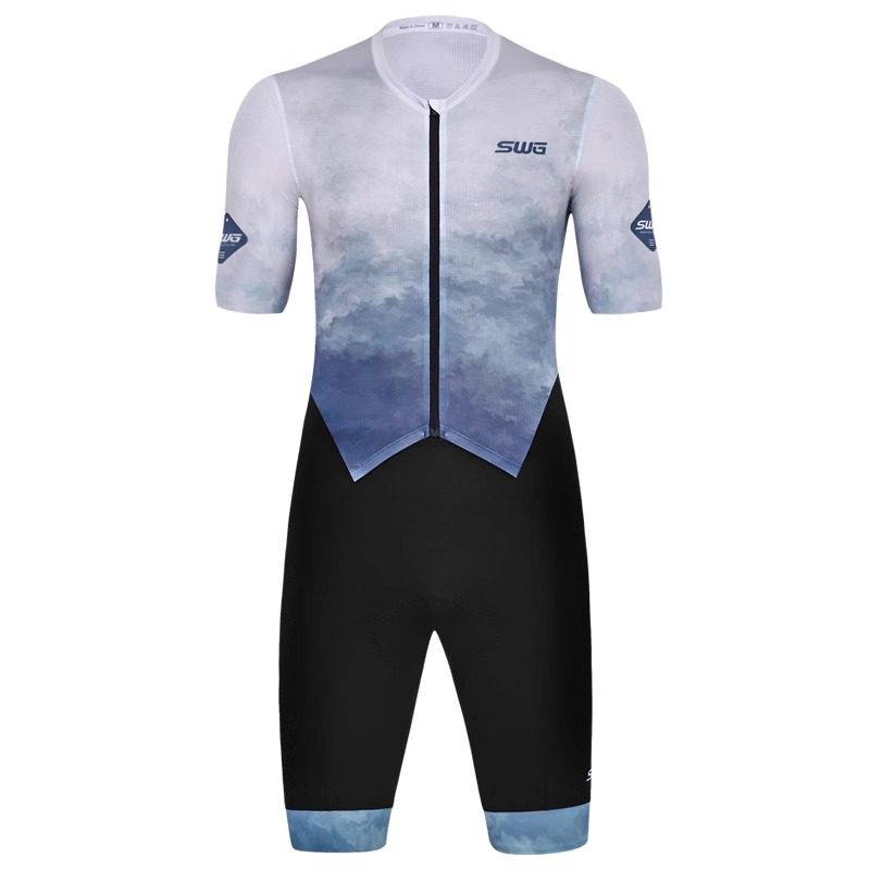 SWG铭胜夏新款云墨连体骑行服双箭头坐垫山地公路自行车骑行装备,淘宝优惠券,粉丝福利购,淘宝优惠卷