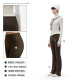 Jiao Nei ປັບຮູບຮ່າງ 304 ຮູບຮ່າງຂອງ leggings Flared ຂອງແມ່ຍິງ