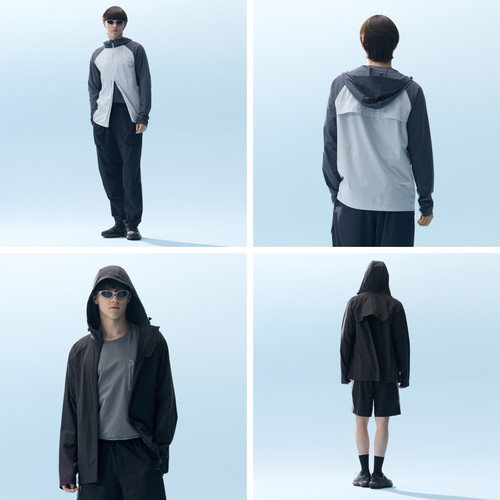 蕉内凉皮302UV男士防晒衣防晒紫外线运动透气3A抗菌男款防晒服 - 图3