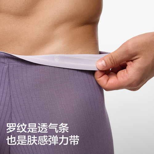 3件|蕉内银皮311A男士平角内裤莫代尔纯棉透气裆冰丝四角短裤男生 - 图1