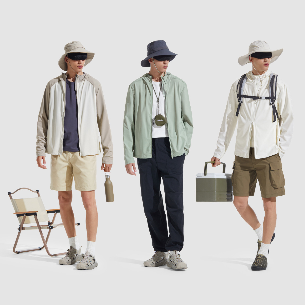 蕉内凉皮302UV防晒服男款防紫外线