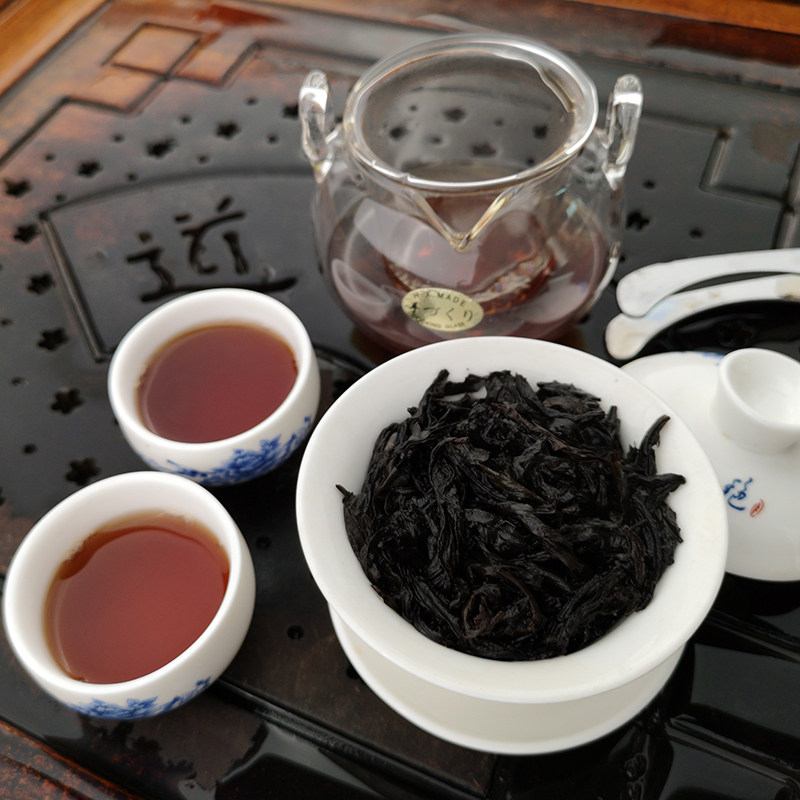 武夷山岩茶福建老枞水仙茶叶足火浓香春茶大红袍乌龙茶散装500g_虎窝淘