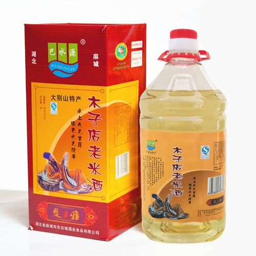 木子店老米酒糯米酒农家手工自酿低度酒湖北麻城特产5L桶装包邮 - 图2